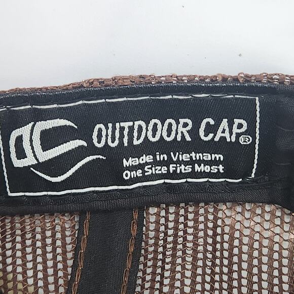 NWT Mossy Oak Delta Waterfowl camo baseball hat outdoor cap Mesh adjustable - Picture 7 of 7